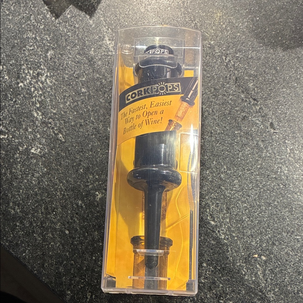 Black Wine Bottle Opener